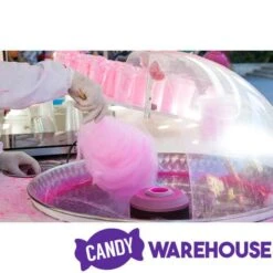 Cotton Candy Floss Sugar - Pink Vanilla: Half Gallon Carton -Best Candy Store cotton candy floss sugar pink vanilla half gallon carton candy warehouse 3