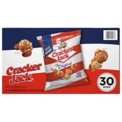 Cracker Jack Candy 1.25-Ounce Bags: 30-Piece Box 10 Cracker Jack Candy 1.25-Ounce Bags: 30-Piece Box -Best Candy Store cracker jack candy 1 25 ounce bags 30 piece box candy warehouse 5
