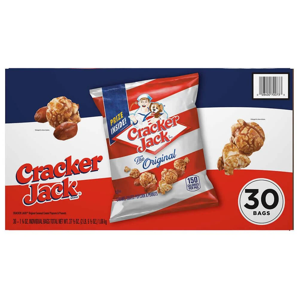 Cracker Jack Candy 1.25-Ounce Bags: 30-Piece Box 5 Cracker Jack Candy 1.25-Ounce Bags: 30-Piece Box - Image 5