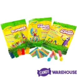 Crayola Gummy Candy Packs: 22-Piece Bag -Best Candy Store crayola gummy candy packs 22 piece bag candy warehouse 3