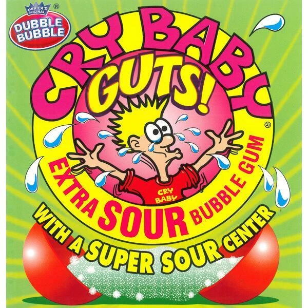 Cry Baby Extra Sour Gumballs: 240-Piece Tub 4 Cry Baby Extra Sour Gumballs: 240-Piece Tub - Image 4
