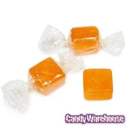 Cubes Hard Candy - Butterscotch: 3LB Bag -Best Candy Store cubes hard candy butterscotch 3lb bag candy warehouse 3