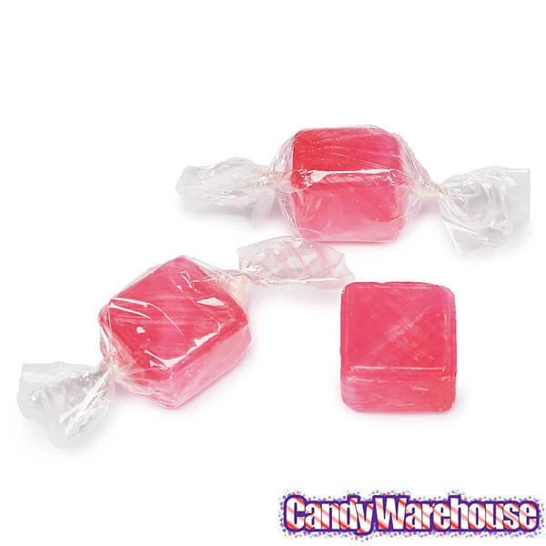 Cubes Hard Candy - Strawberry: 3LB Bag 3 Cubes Hard Candy - Strawberry: 3LB Bag - Image 3