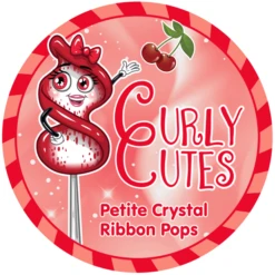 CurlyCutes Petite Crystal Ribbon Pops - Red Cherry: 20-Piece Jar 9 CurlyCutes Petite Crystal Ribbon Pops - Red Cherry: 20-Piece Jar -Best Candy Store curlycutes petite crystal ribbon pops red cherry 20 piece jar candy warehouse 5