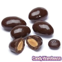 Dark Chocolate Covered Almonds Candy: 2LB Bag -Best Candy Store dark chocolate covered almonds candy 2lb bag candy warehouse 3 f25b1fe8 df97 46e7 89c0 5f10222cdf5d