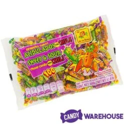 De La Rosa Acidulados Con Chile Chewy Candy: 100-Piece Bag -Best Candy Store de la rosa acidulados con chile chewy candy 100 piece bag candy warehouse 4
