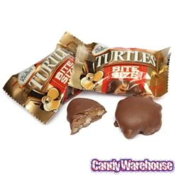 DeMet's Turtles Bite Size Chocolates: 60-Piece Box -Best Candy Store demet s turtles bite size chocolates 60 piece box candy warehouse 3