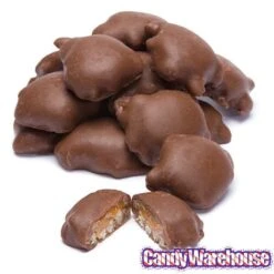 DeMet's Turtles Minis Caramel Nut Cluster Chocolates - Original: 5-Ounce Bag -Best Candy Store demet s turtles minis caramel nut cluster chocolates original 5 ounce bag candy warehouse 3