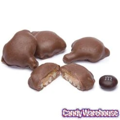 DeMet's Turtles Minis Caramel Nut Cluster Chocolates - Original: 5-Ounce Bag -Best Candy Store demet s turtles minis caramel nut cluster chocolates original 5 ounce bag candy warehouse 4