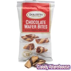 Dolcetto Chocolate-Filled Cookie Bites Packs: 24-Piece Display -Best Candy Store dolcetto chocolate filled cookie bites packs 24 piece display candy warehouse 6