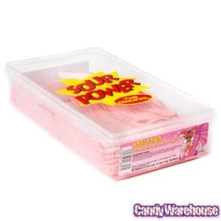 Dorval Sour Power Belts Candy - Pink Lemonade: 150-Piece Tub -Best Candy Store dorval sour power belts candy pink lemonade 150 piece tub candy warehouse 3