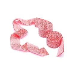 Dorval Sour Power Belts Candy - Strawberry: 150-Piece Tub
