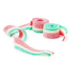 Dorval Sour Power Belts Candy - Watermelon: 150-Piece Tub
