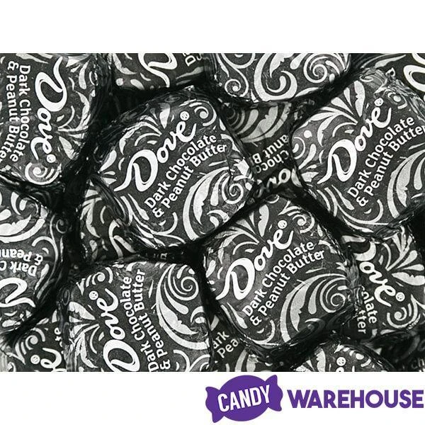 Dove Dark Chocolate Peanut Butter Squares: 28-Piece Bag 8 Dove Dark Chocolate Peanut Butter Squares: 28-Piece Bag - Image 8