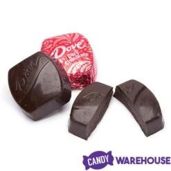 Dove Dark Chocolate Squares: 28-Piece Bag -Best Candy Store dove dark chocolate squares 28 piece bag candy warehouse 5