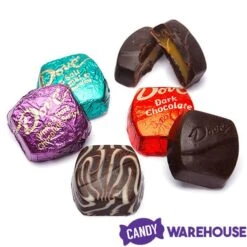 Dove Dark Chocolate Squares Assortment: 120-Piece Bag -Best Candy Store dove dark chocolate squares assortment 120 piece bag candy warehouse 4