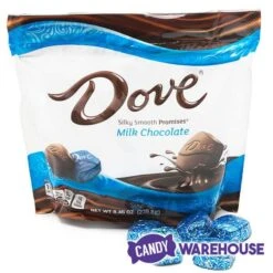 Dove Milk Chocolate Squares: 28-Piece Bag 9 Dove Milk Chocolate Squares: 28-Piece Bag -Best Candy Store dove milk chocolate squares 28 piece bag candy warehouse 5