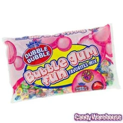Dubble Bubble Assorted Bubble Gum: 30-Ounce Bag -Best Candy Store dubble bubble assorted bubble gum 30 ounce bag candy warehouse 3