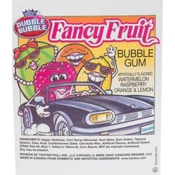 Dubble Bubble Fancy Fruit Gum: 850-Piece Case -Best Candy Store dubble bubble fancy fruit gum 850 piece case candy warehouse 3