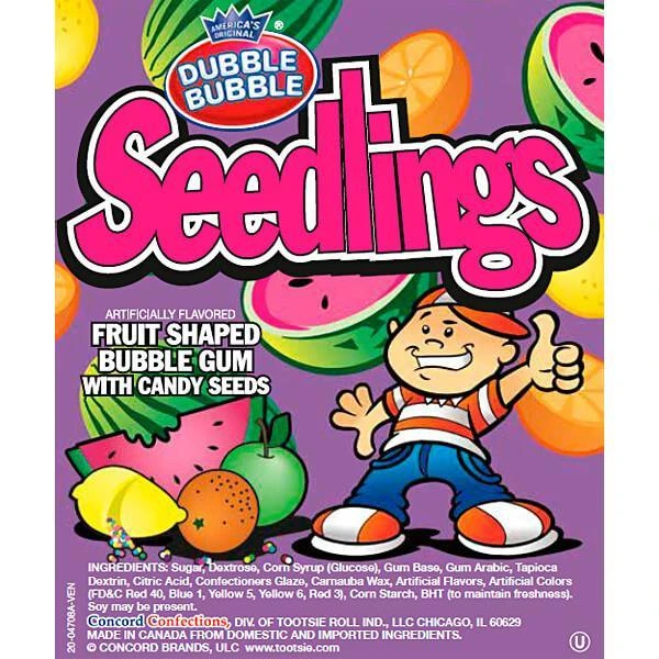 Dubble Bubble Fruit Shakers Gum With Seedlings: 850-Piece Case 5 Dubble Bubble Fruit Shakers Gum With Seedlings: 850-Piece Case - Image 5