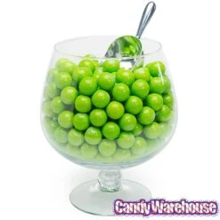 Dubble Bubble Green Apple 1-Inch Gumballs: 850-Piece Case -Best Candy Store dubble bubble green apple 1 inch gumballs 850 piece case candy warehouse 3
