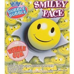 Dubble Bubble Smiley Face 1-Inch Gumballs: 850-Piece Case -Best Candy Store dubble bubble smiley face 1 inch gumballs 850 piece case candy warehouse 5