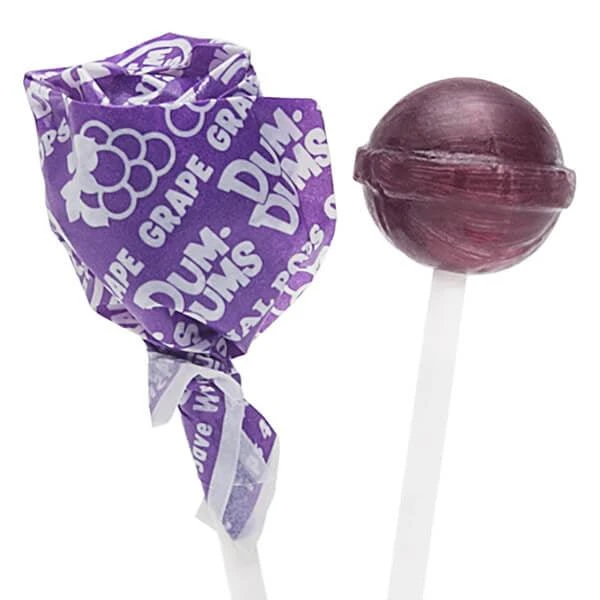 Dum Dums Purple Party Pops - Grape: 75-Piece Bag 1 Dum Dums Purple Party Pops - Grape: 75-Piece Bag