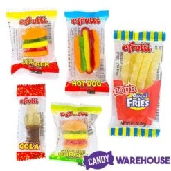 Efrutti Gummy Lunch Candy: 70-Piece Bag -Best Candy Store efrutti gummy lunch candy 70 piece bag candy warehouse 4