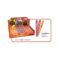 El Bubble Bubble Gum Cigars - Version II: 36-Piece Box -Best Candy Store el bubble bubble gum cigars version ii 36 piece box candy warehouse 4 8fd33b65 d14b 408a 9f6c b33ca4906414