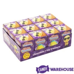 Emoji ChocoTreasure Surprise Eggs With Toy Inside: 12-Piece Box -Best Candy Store emoji chocotreasure surprise eggs with toy inside 12 piece box candy warehouse 4