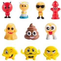 Emoji ChocoTreasure Surprise Eggs With Toy Inside: 12-Piece Box -Best Candy Store emoji chocotreasure surprise eggs with toy inside 12 piece box candy warehouse 7