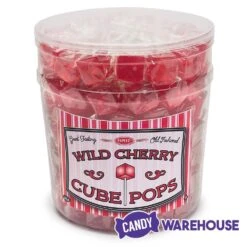 Espeez Cube Pop - Wild Cherry: 100-Piece Tub -Best Candy Store espeez cube pop wild cherry 100 piece tub candy warehouse 3