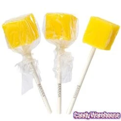 Espeez Cube Pops - Banana: 100-Piece Tub -Best Candy Store espeez cube pops banana 100 piece tub candy warehouse 4