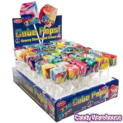 Espeez Cube Pops - Groovy Tie-Dye: 48-Piece Display -Best Candy Store espeez cube pops groovy tie dye 48 piece display candy warehouse 6