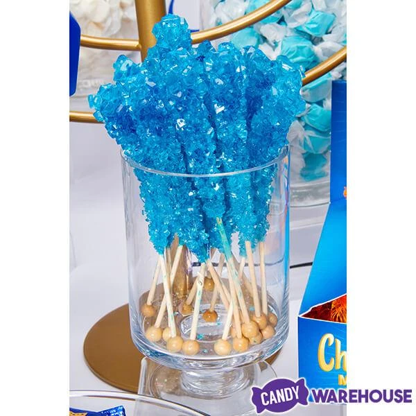 Espeez Rock Candy Crystal Sticks - Blue: 36-Piece Tub 2 Espeez Rock Candy Crystal Sticks - Blue: 36-Piece Tub - Image 2