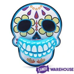 Flix Candy Day Of The Dead Sweet Skull Lip Pops Candy Packs: 12-Piece Display -Best Candy Store flix candy day of the dead sweet skull lip pops candy packs 12 piece display candy warehouse 6