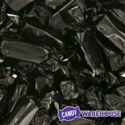 Foiled Caramel Candy - Black: 180-Piece Bag -Best Candy Store foiled caramel candy black 180 piece bag candy warehouse 3