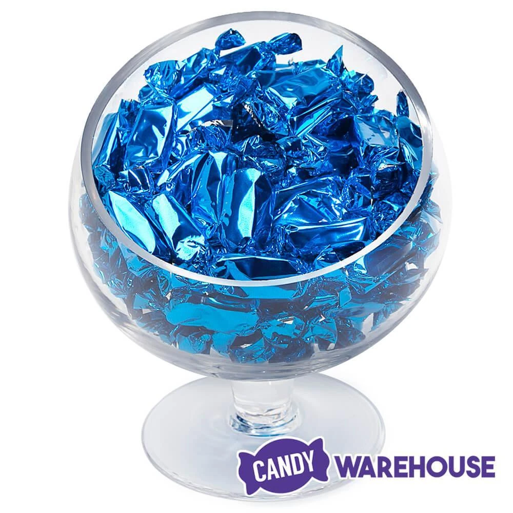 Foiled Caramel Candy - Blue: 180-Piece Bag 3 Foiled Caramel Candy - Blue: 180-Piece Bag - Image 3
