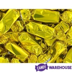 Foiled Caramel Candy - Gold: 180-Piece Bag -Best Candy Store foiled caramel candy gold 180 piece bag candy warehouse 5