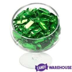 Foiled Caramel Candy - Green: 180-Piece Bag -Best Candy Store foiled caramel candy green 180 piece bag candy warehouse 4
