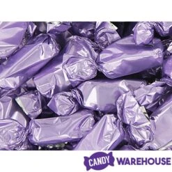 Foiled Caramel Candy - Lavender: 180-Piece Bag -Best Candy Store foiled caramel candy lavender 180 piece bag candy warehouse 5