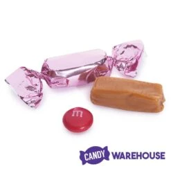 Foiled Caramel Candy - Light Pink: 180-Piece Bag 7 Foiled Caramel Candy - Light Pink: 180-Piece Bag -Best Candy Store foiled caramel candy light pink 180 piece bag candy warehouse 4