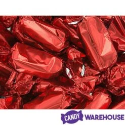 Foiled Caramel Candy - Red: 180-Piece Bag -Best Candy Store foiled caramel candy red 180 piece bag candy warehouse 5