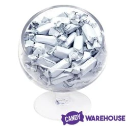 Foiled Caramel Candy - White: 180-Piece Bag -Best Candy Store foiled caramel candy white 180 piece bag candy warehouse 4