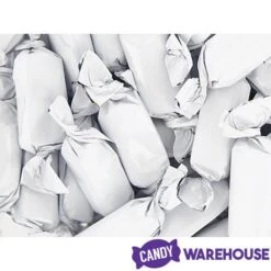 Foiled Caramel Candy - White: 180-Piece Bag -Best Candy Store foiled caramel candy white 180 piece bag candy warehouse 5