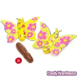 Foiled Chocolate Butterflies: 40-Piece Tub -Best Candy Store foiled chocolate butterflies 40 piece tub candy warehouse 3