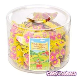 Foiled Chocolate Butterflies: 40-Piece Tub -Best Candy Store foiled chocolate butterflies 40 piece tub candy warehouse 4