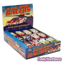 Foiled Milk Chocolate Race Cars: 36-Piece Display 8 Foiled Milk Chocolate Race Cars: 36-Piece Display -Best Candy Store foiled milk chocolate race cars 36 piece display candy warehouse 4