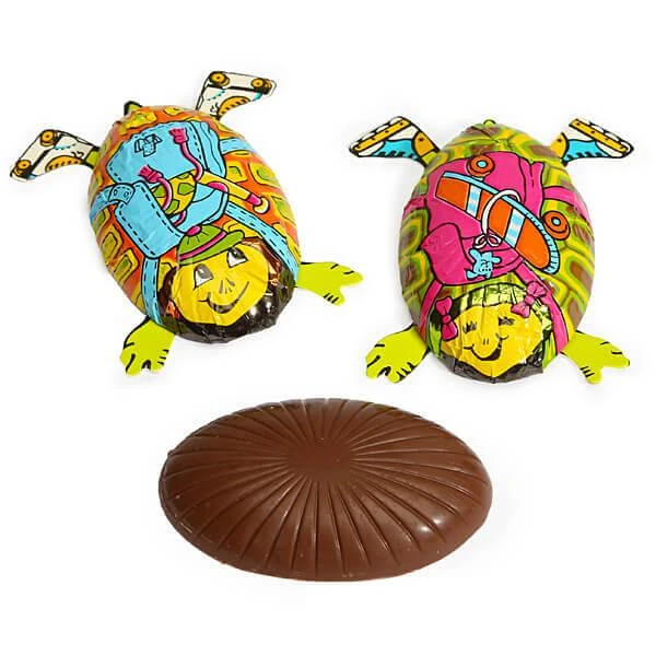 Foiled Milk Chocolate Turtles: 36-Piece Display 1 Foiled Milk Chocolate Turtles: 36-Piece Display