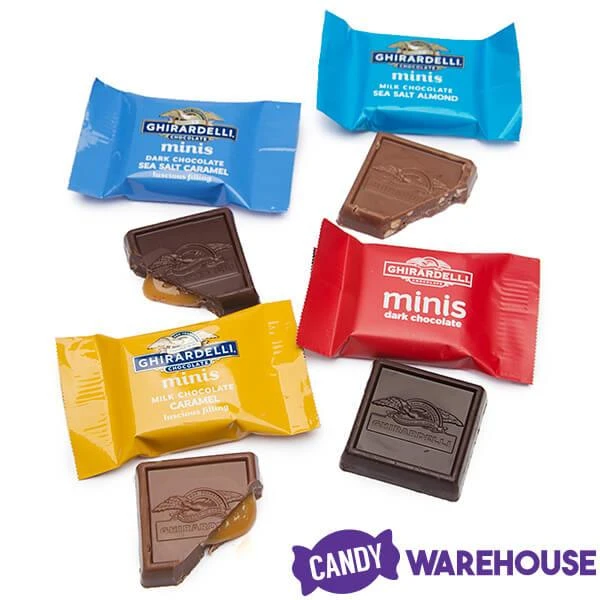 Ghirardelli Assorted Chocolate Mini Squares: 12-Ounce Bag 2 Ghirardelli Assorted Chocolate Mini Squares: 12-Ounce Bag - Image 2